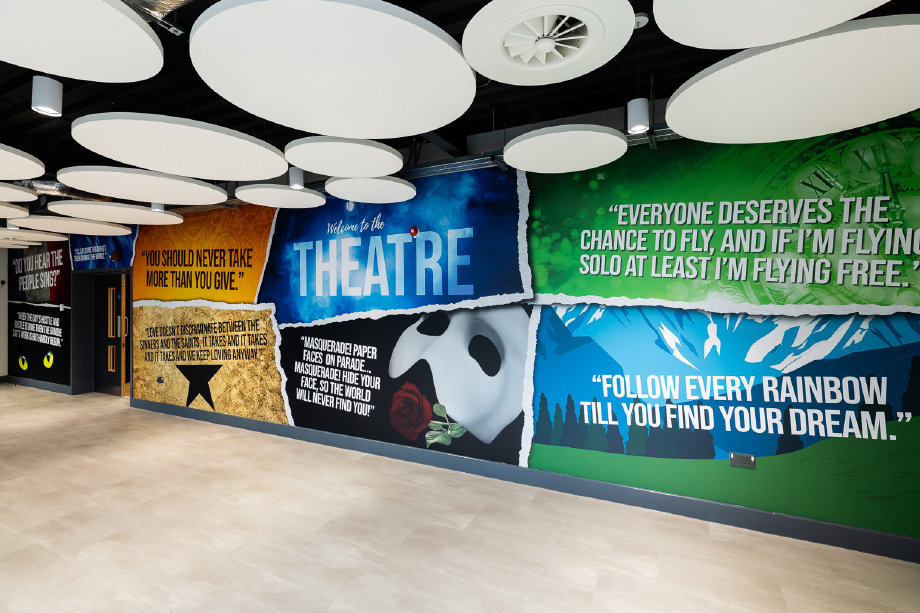 Ash Manor School Theatre Wall Art